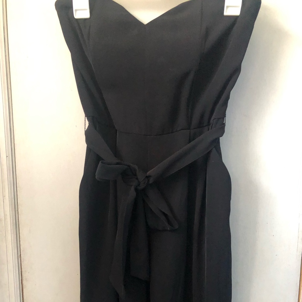 H&M Women’s Black strapless jumpsuit, size 6
